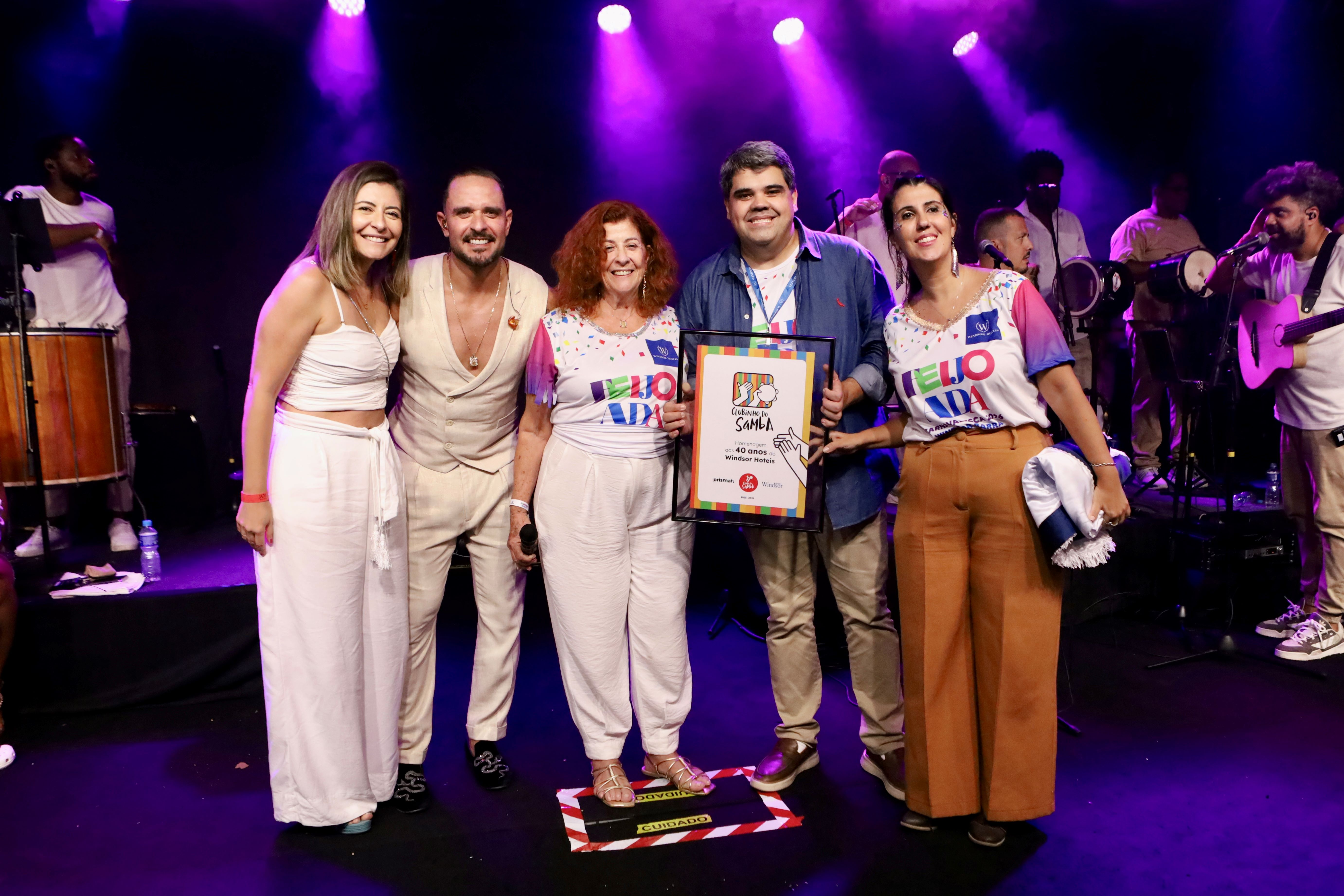 Diogo Nogueira agita a tradicional Feijoada Carnavalesca da Rede Windsor Hoteis na Barra da Tijuca, no Rio de Janeiro