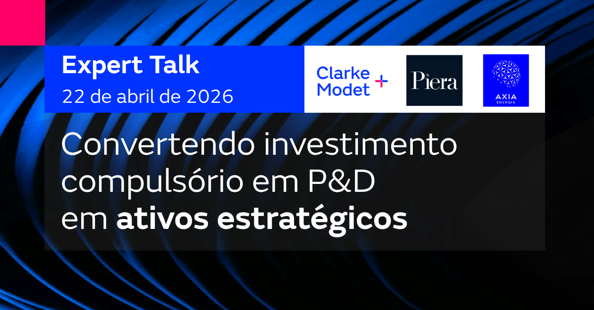 Webinar “Convertendo investimento compulsório em P&D em ativos estratégicos”